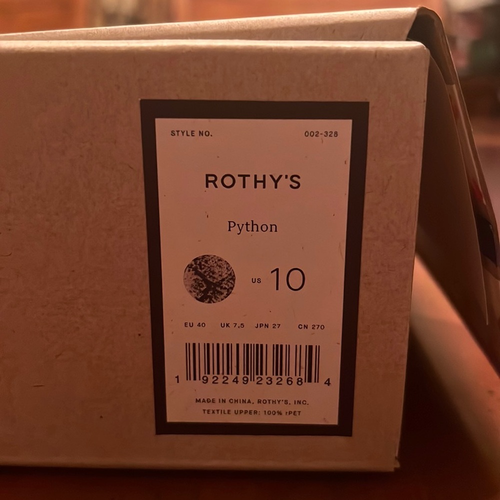 Rothy’s The Point shoes - new in box